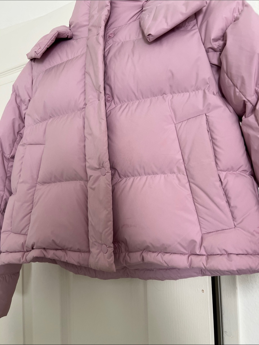 Wunderpuff cropped jacket pink peony - Picture 3 of 7